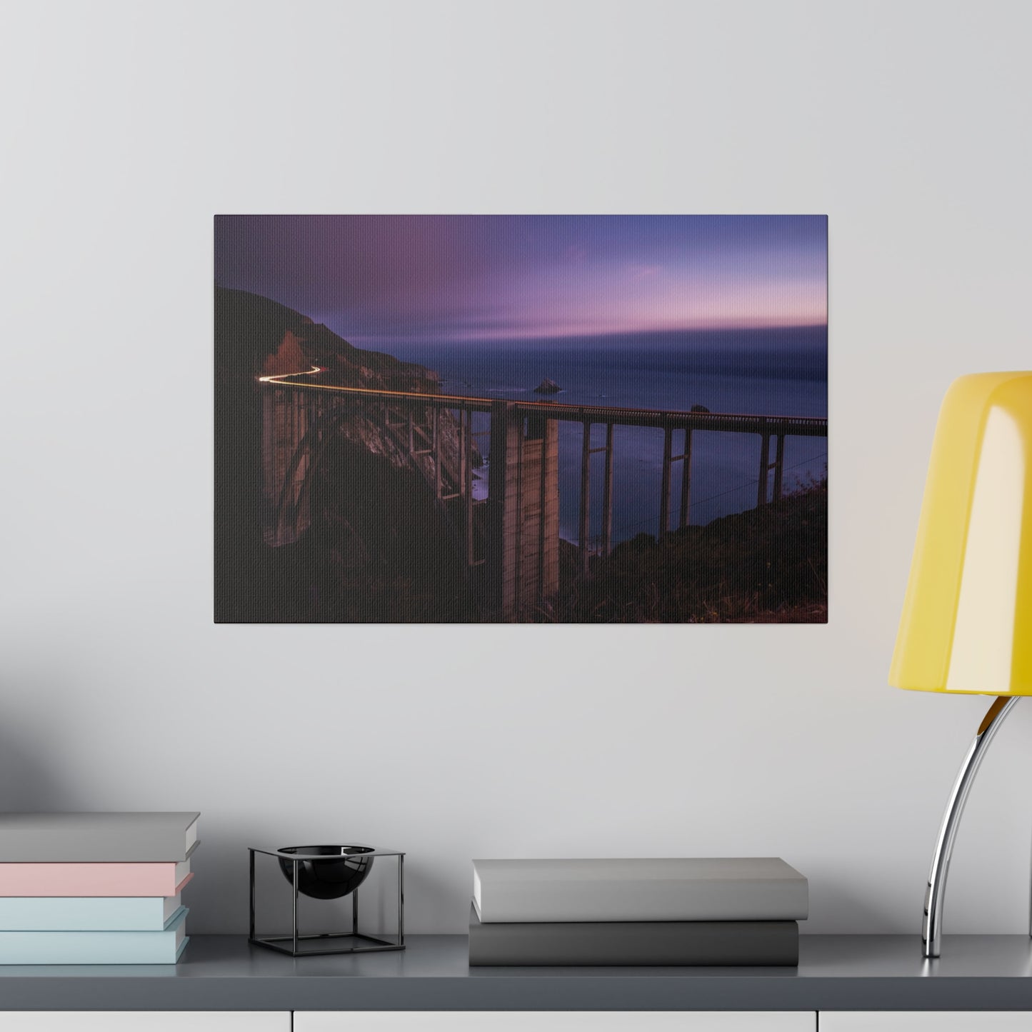 Bixby Bridge Blue Hour - Canvas