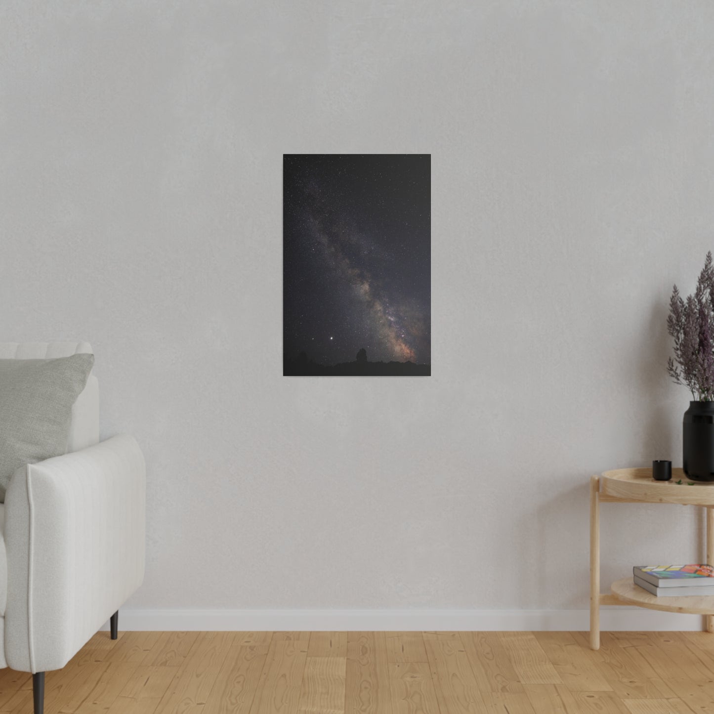 Stars Above: A Glimpse of the Milky Way - Canvas