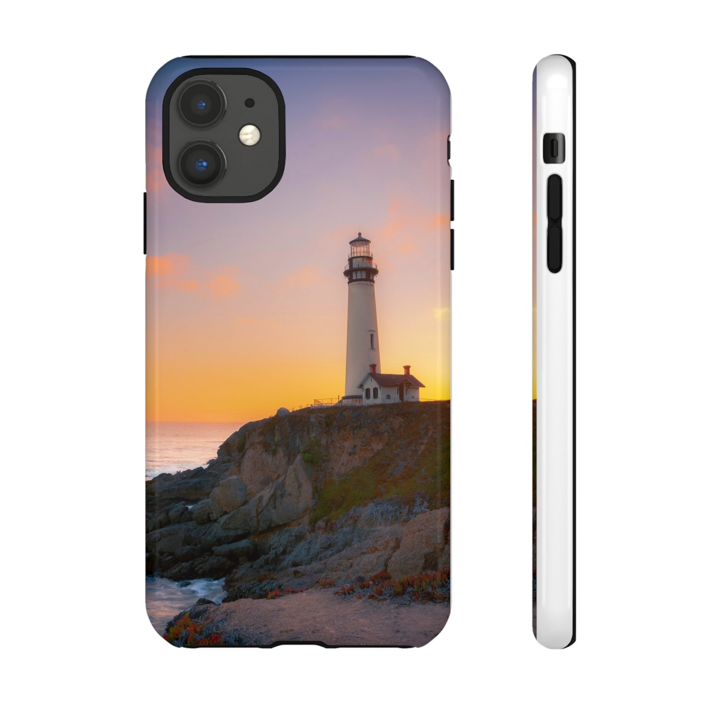 Sunset Symphony at Pigeon Point - Phone Case