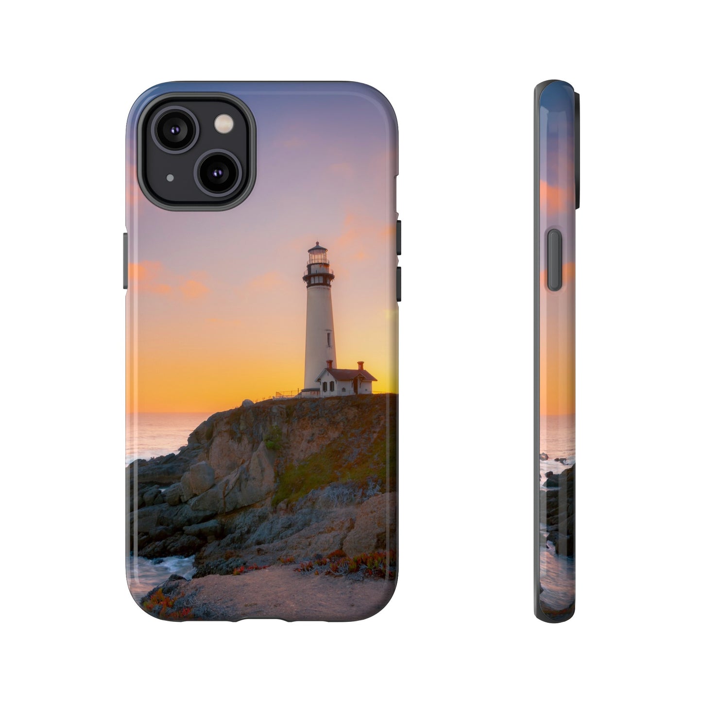 Sunset Symphony at Pigeon Point - Phone Case