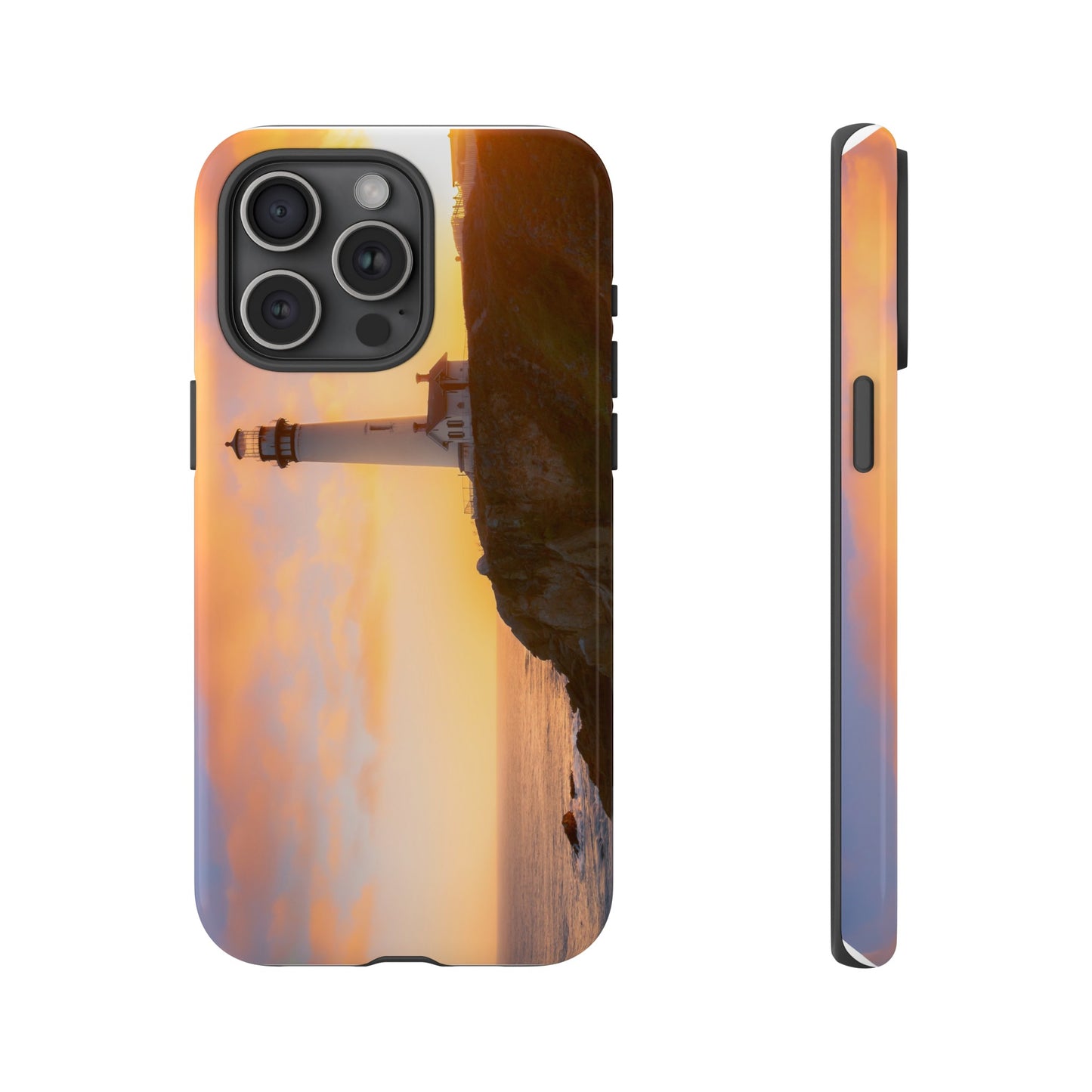 A Beacon Against the Sunset - Phone Case