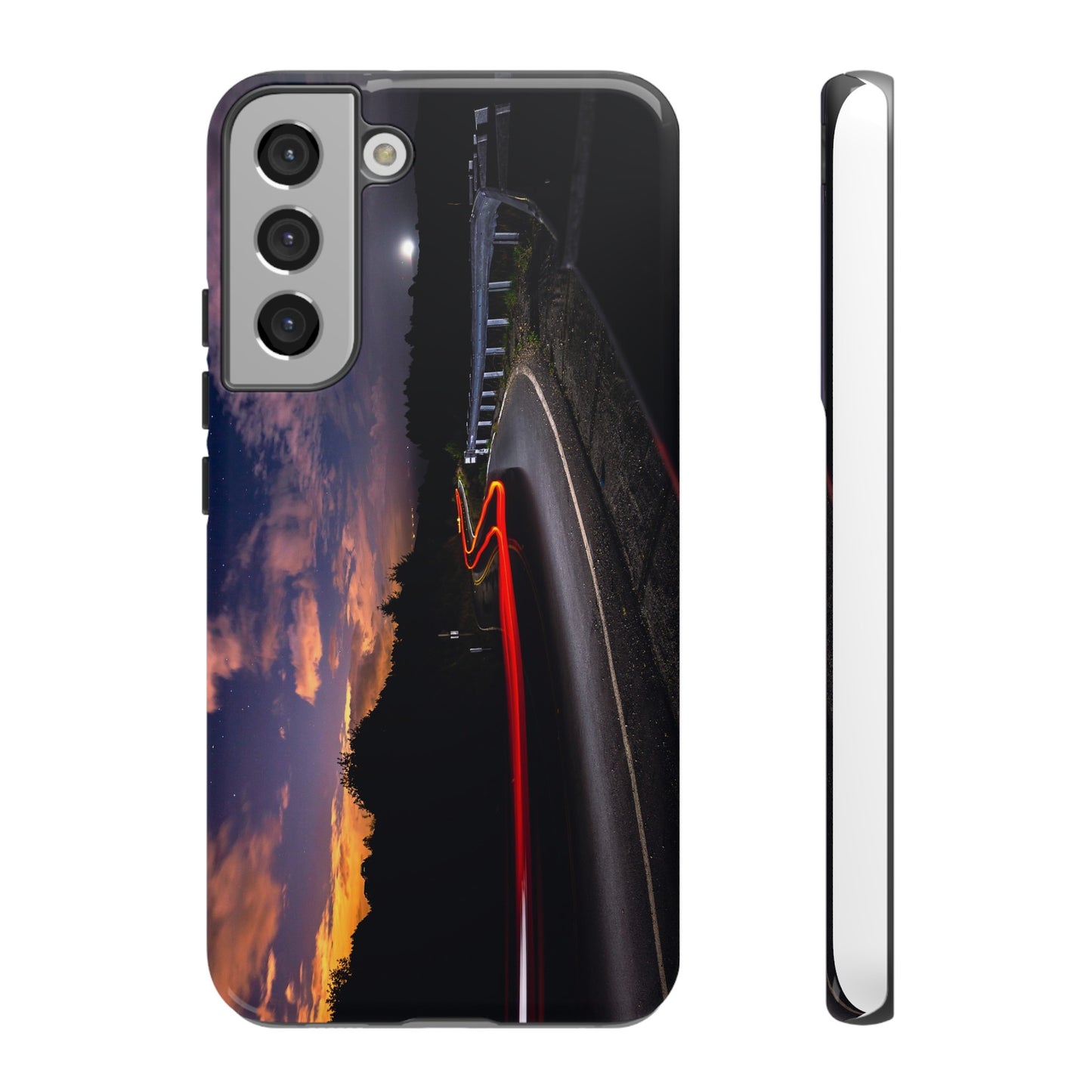 Night Lights on the Bend - Phone Case