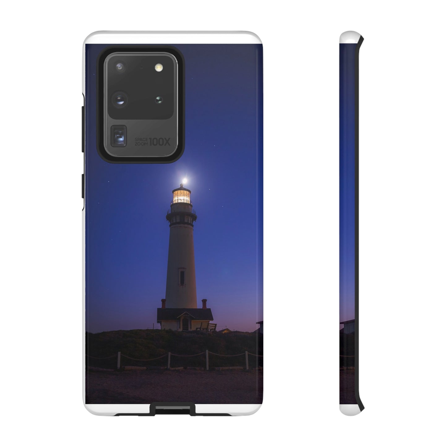 A Beacon of Light at Pigeon Point - Phone Case