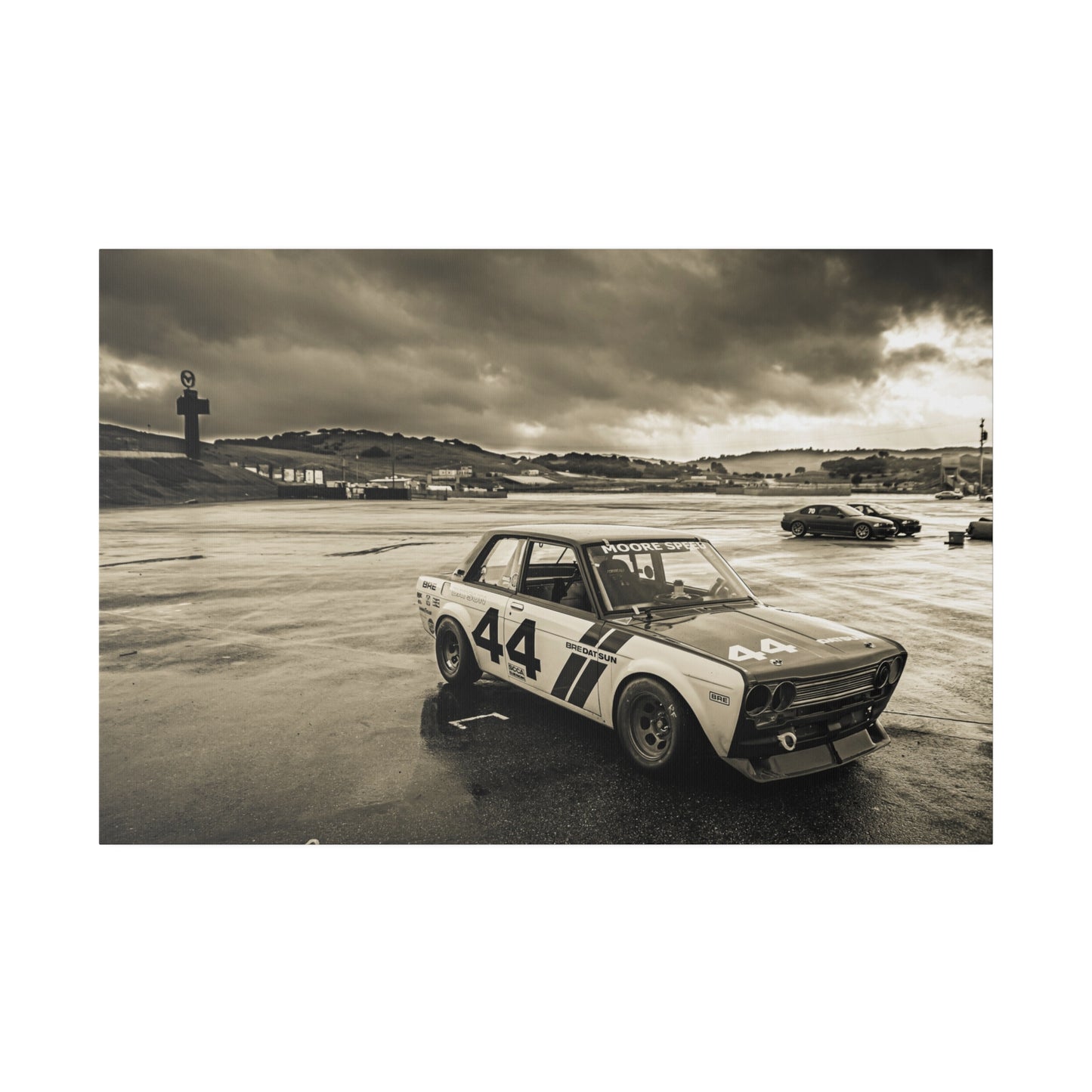 Datsun 510 at Laguna Seca - Canvas