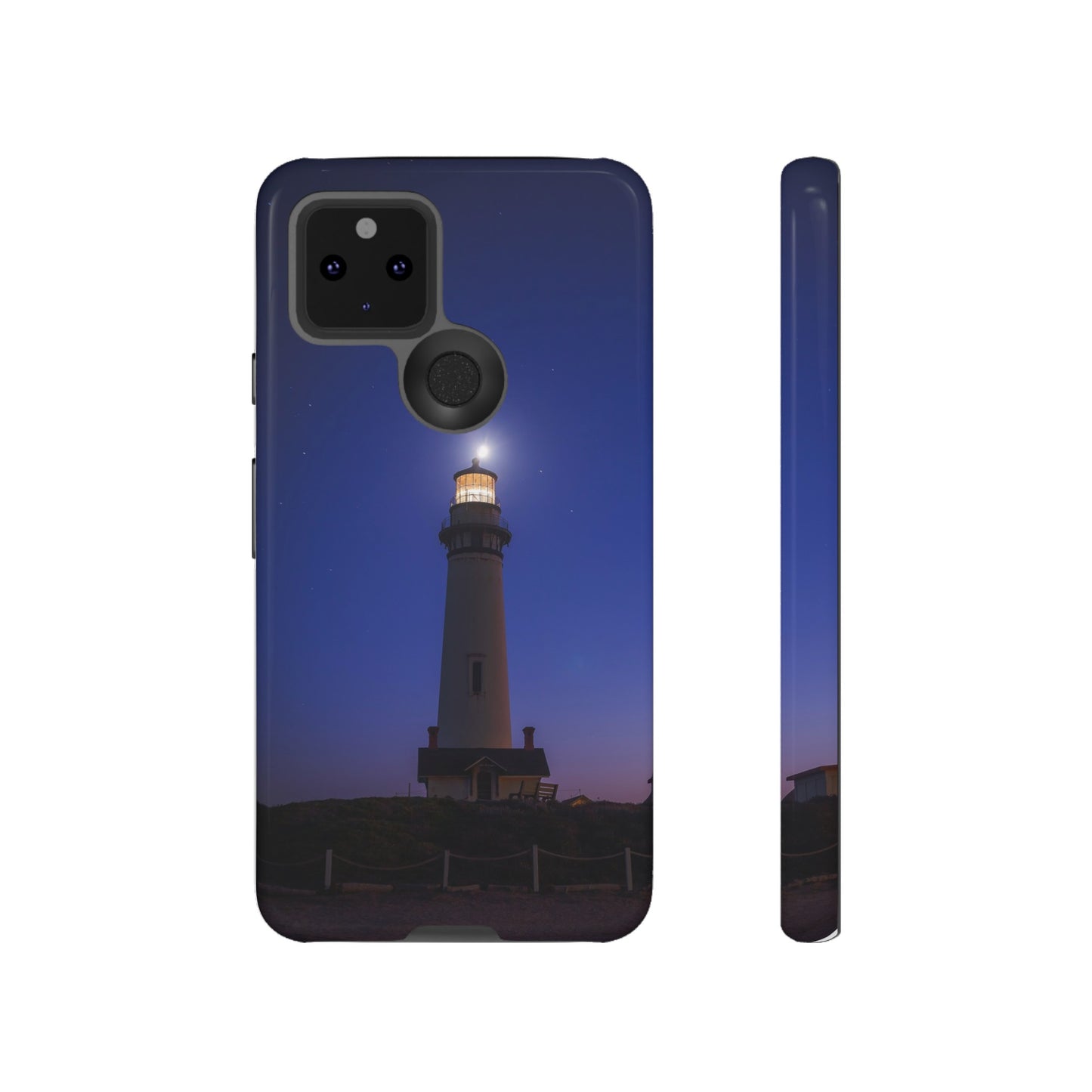 A Beacon of Light at Pigeon Point - Phone Case