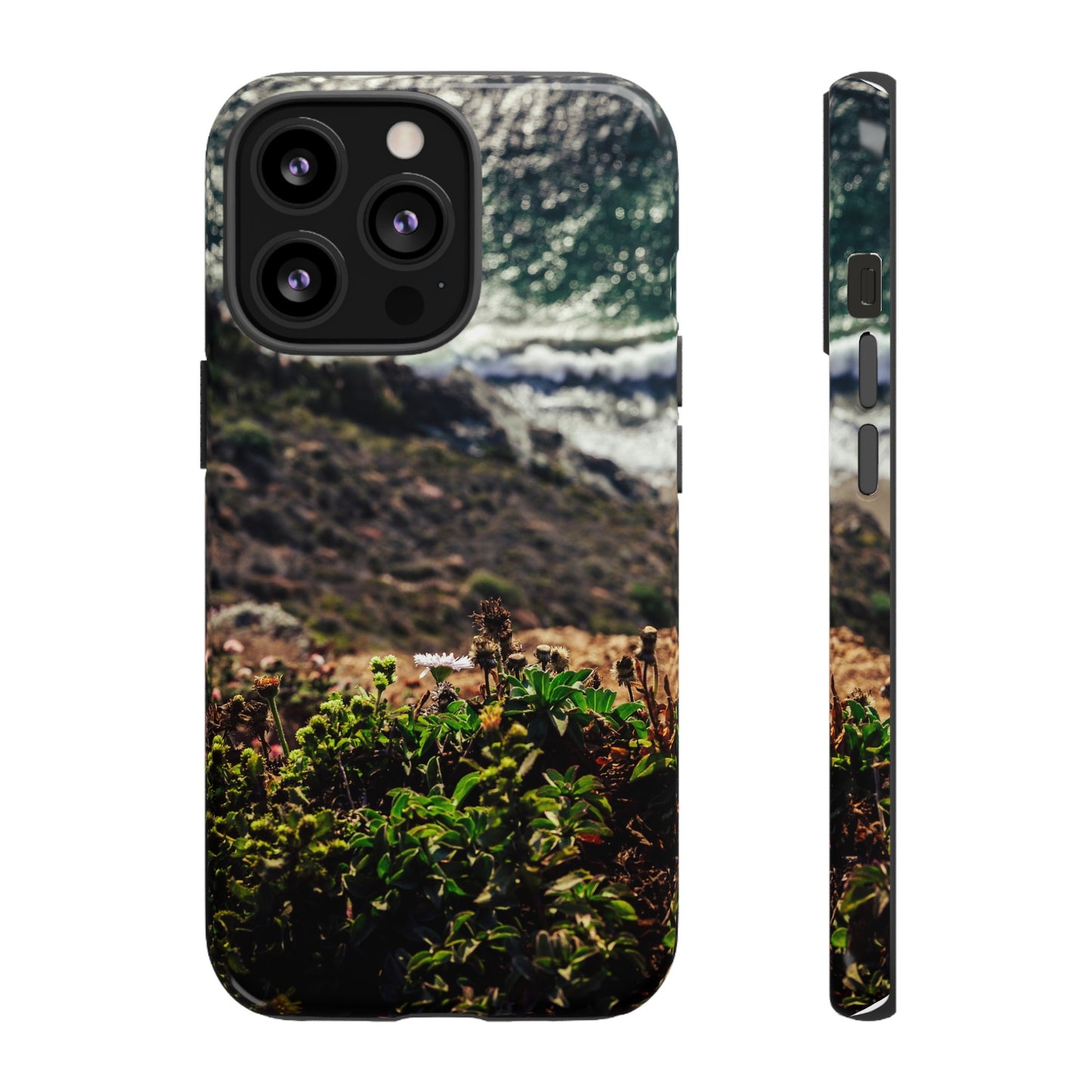 A Cliffside Vista - Phone Case