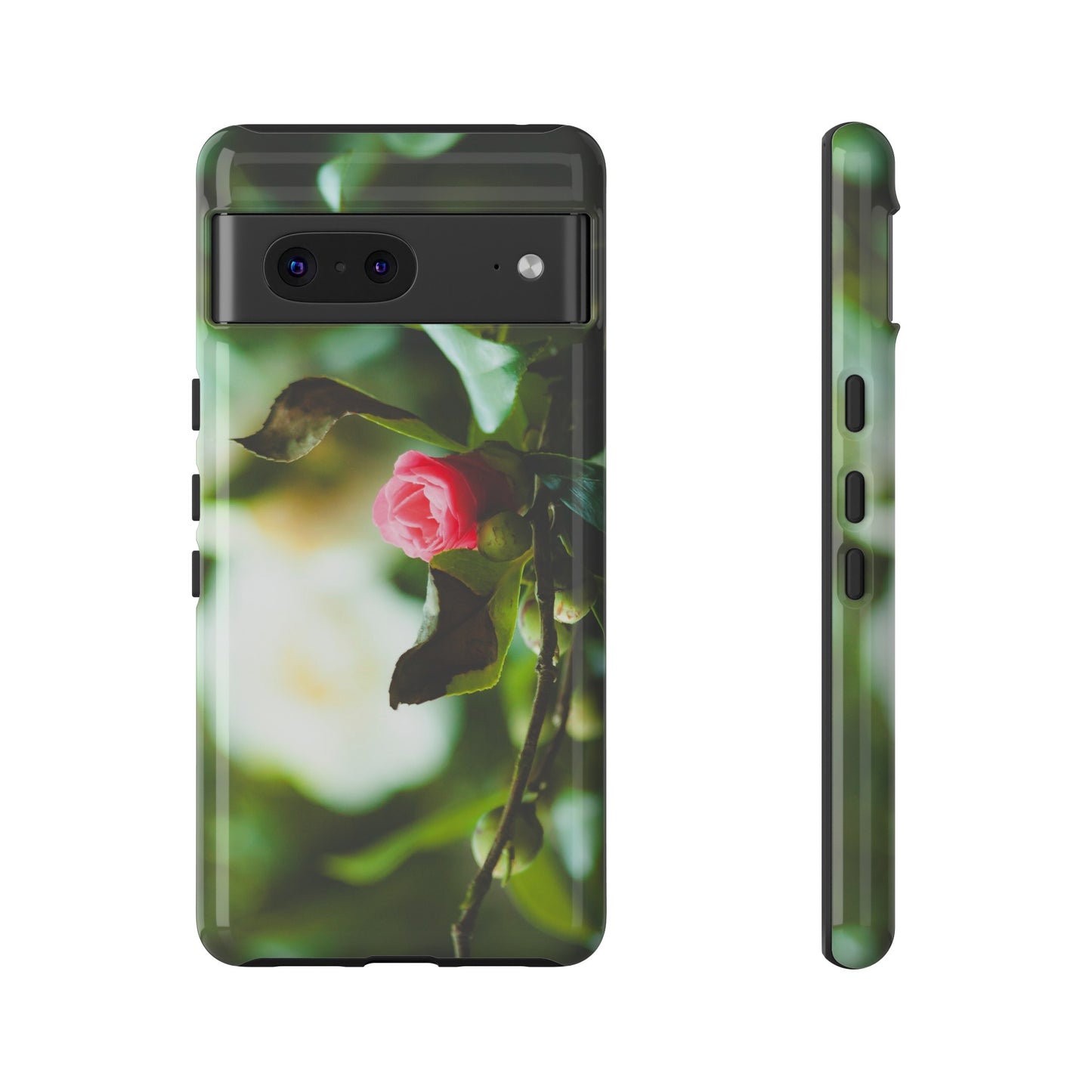 A Pink Rose in Bloom - Phone Case