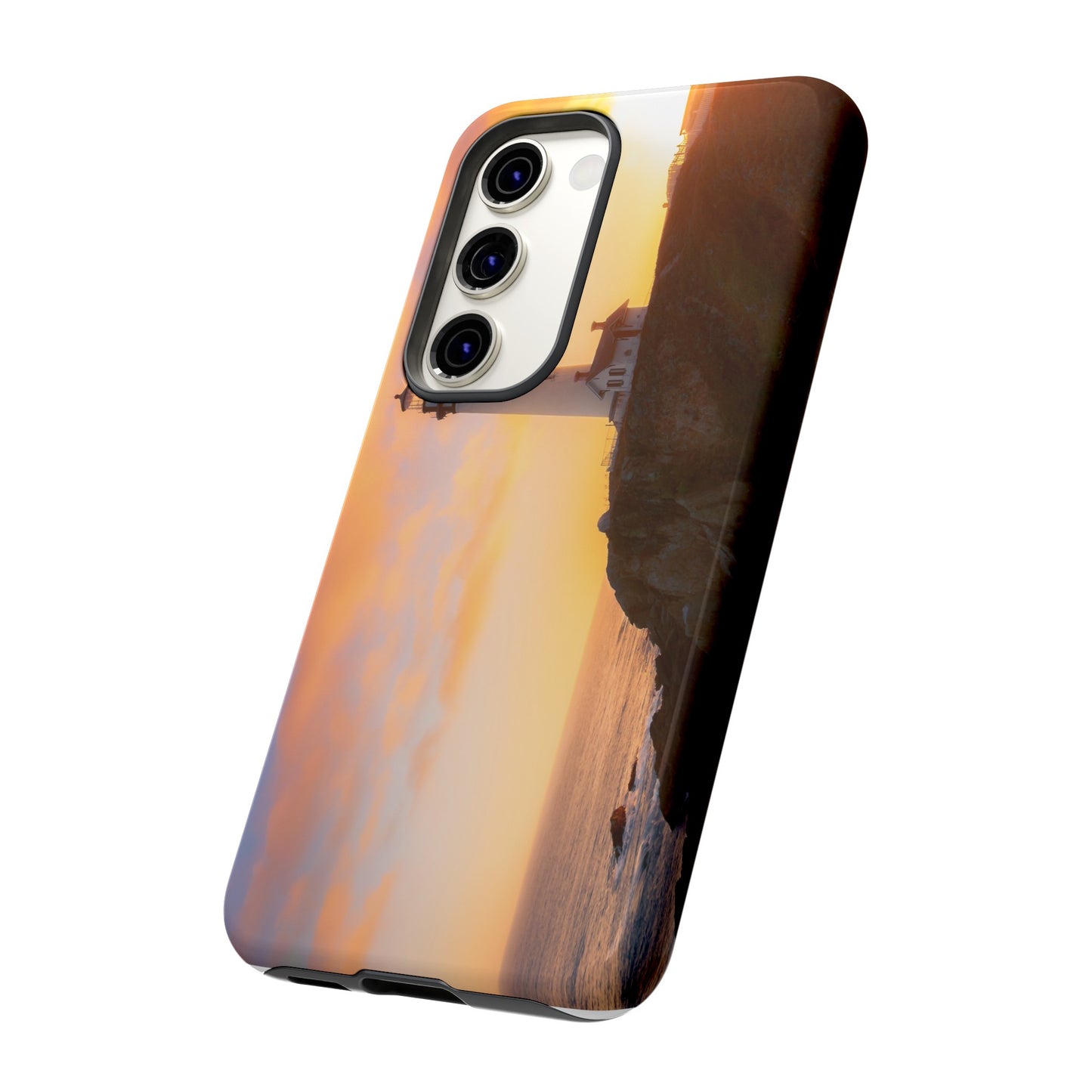 A Beacon Against the Sunset - Phone Case