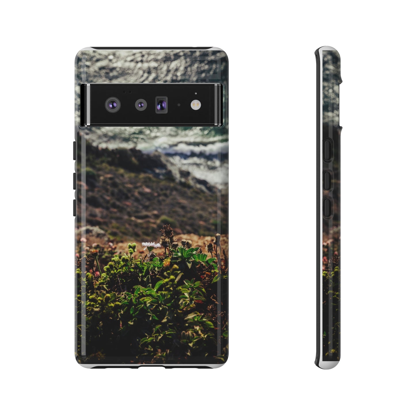 A Cliffside Vista - Phone Case