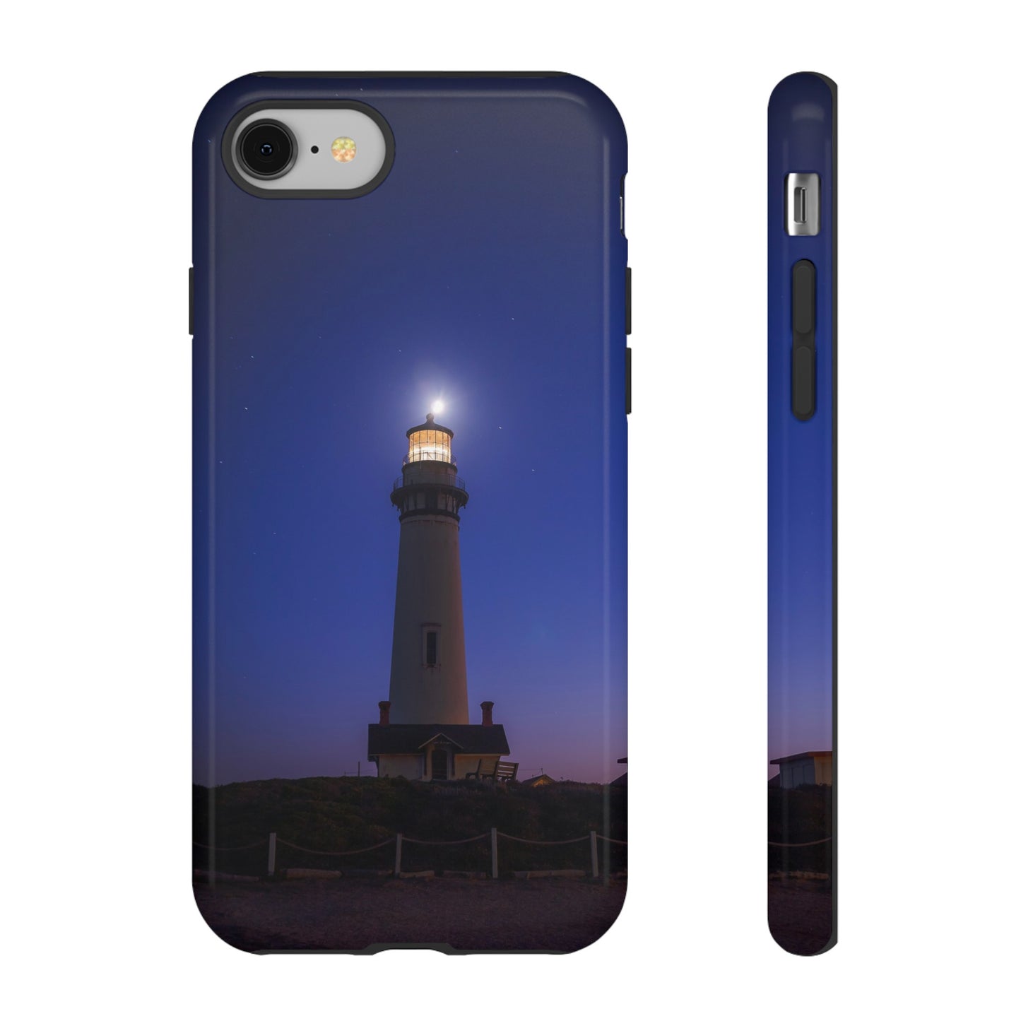 A Beacon of Light at Pigeon Point - Phone Case