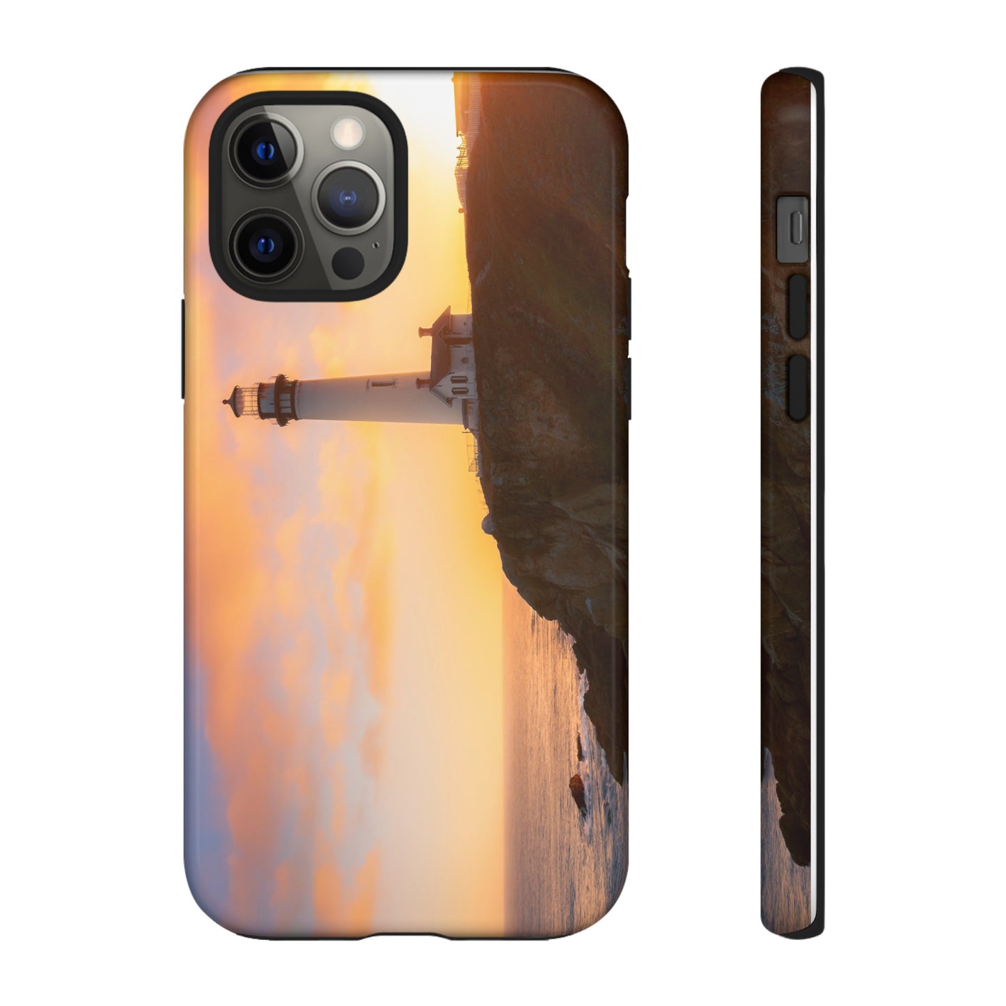 A Beacon Against the Sunset - Phone Case