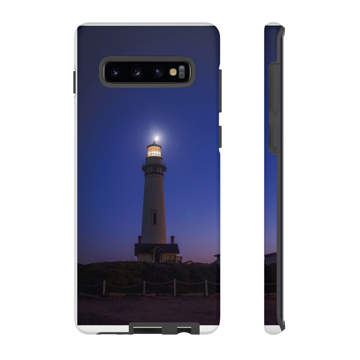 A Beacon of Light at Pigeon Point - Phone Case