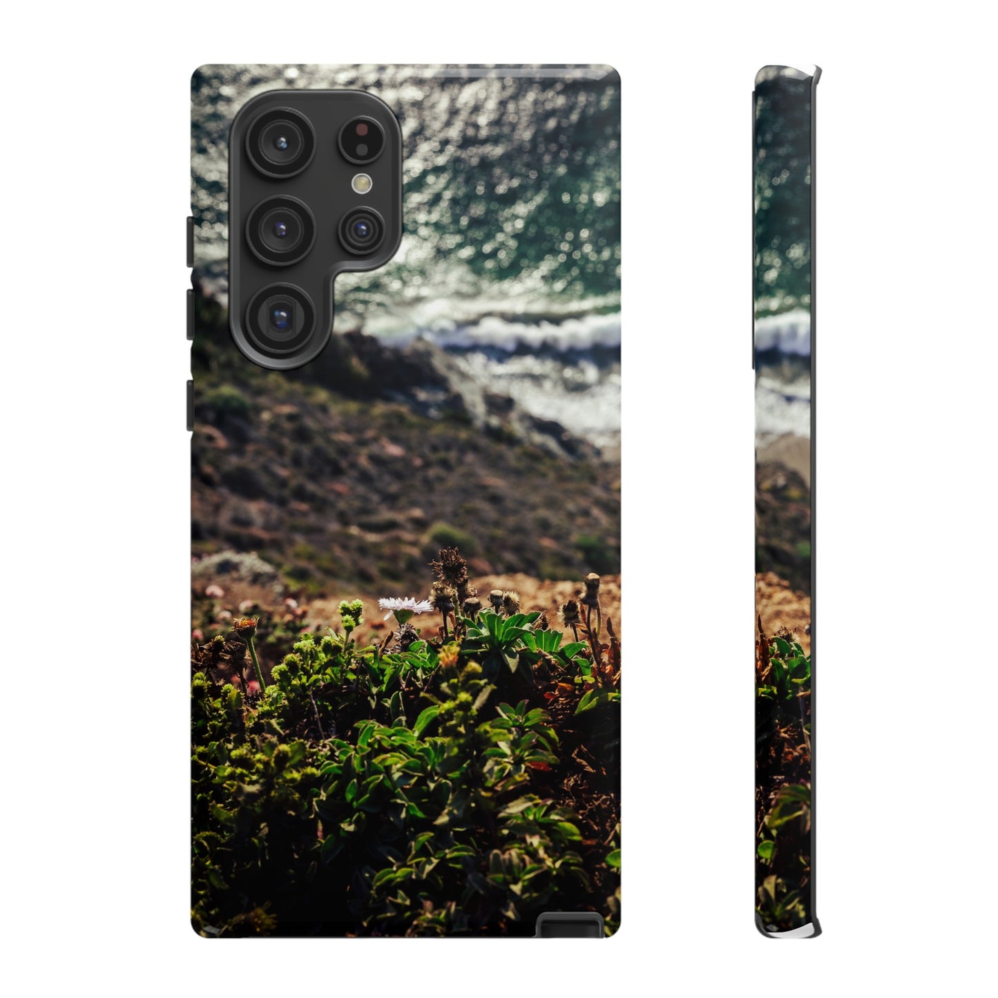 A Cliffside Vista - Phone Case