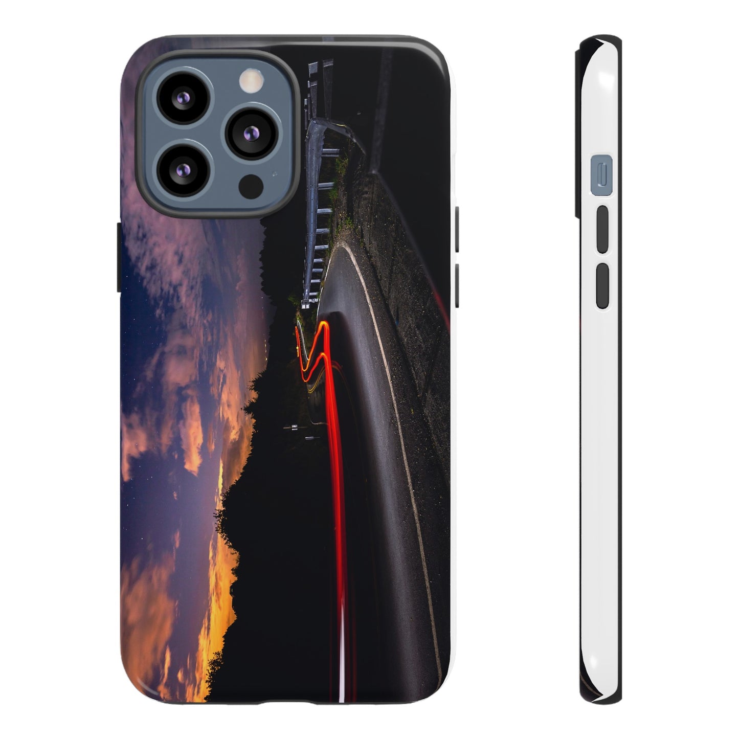 Night Lights on the Bend - Phone Case