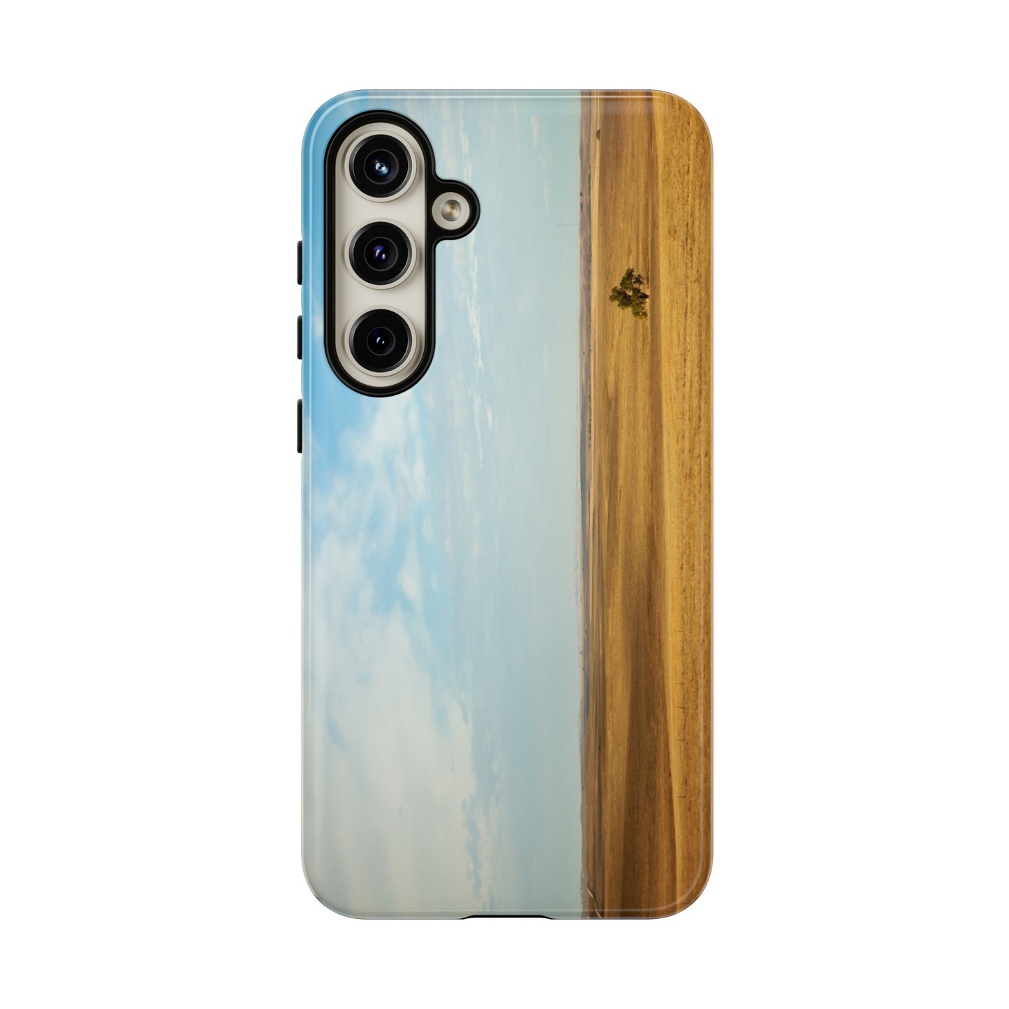 Lonely Tree in the Plains - Phone Case