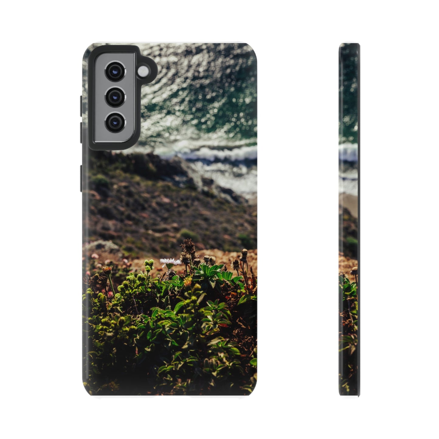 A Cliffside Vista - Phone Case