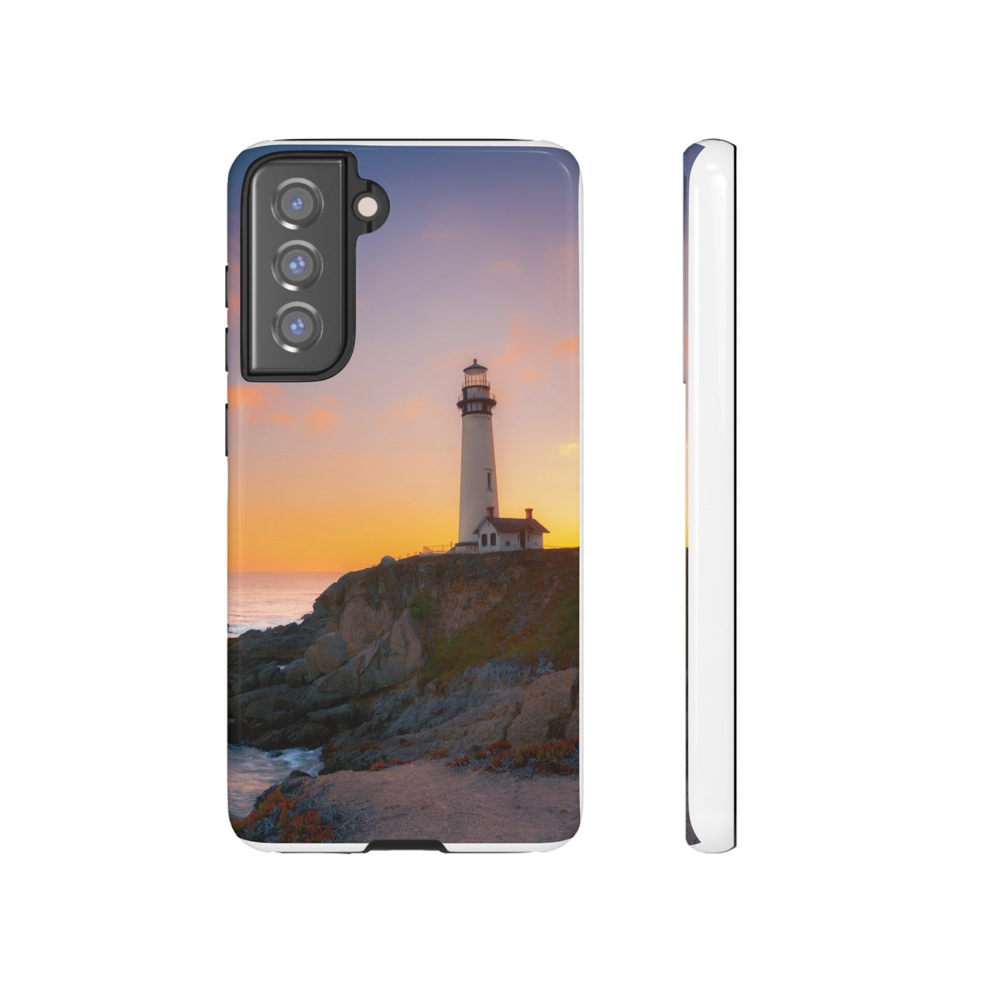 Sunset Symphony at Pigeon Point - Phone Case