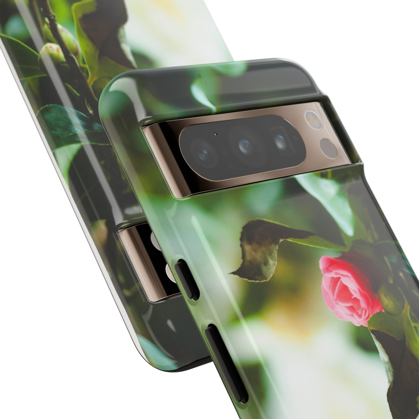 A Pink Rose in Bloom - Phone Case