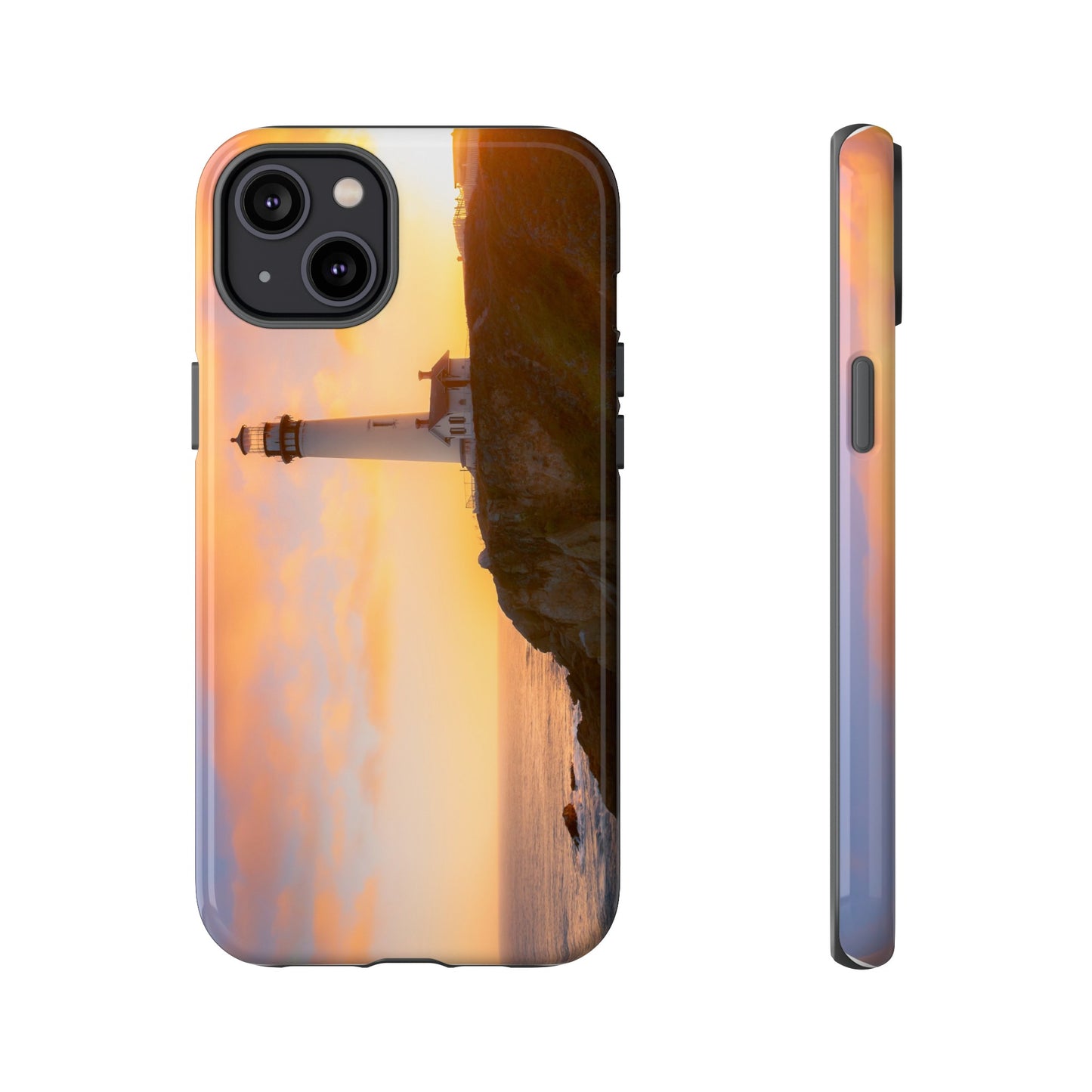 A Beacon Against the Sunset - Phone Case