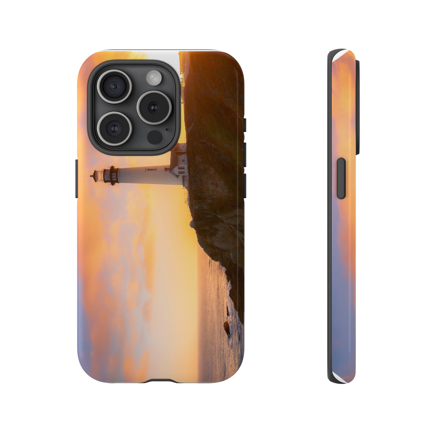 A Beacon Against the Sunset - Phone Case