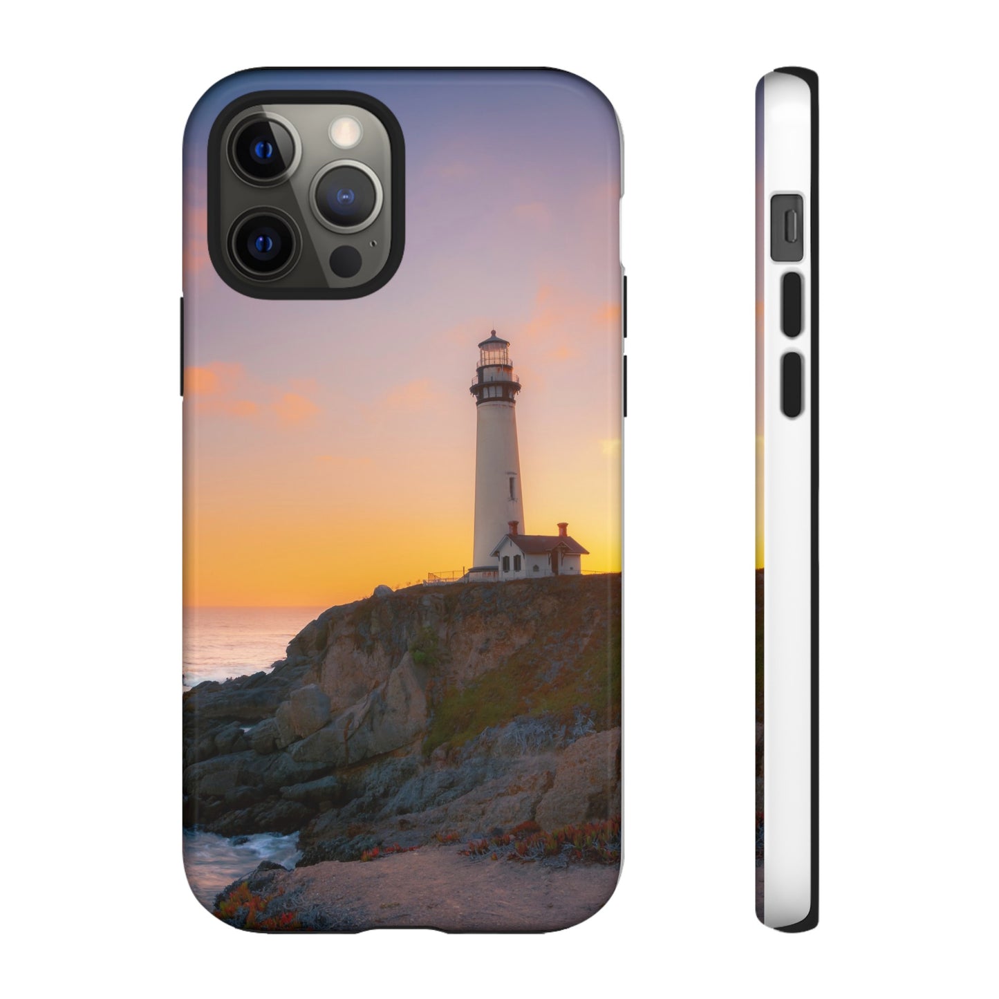 Sunset Symphony at Pigeon Point - Phone Case