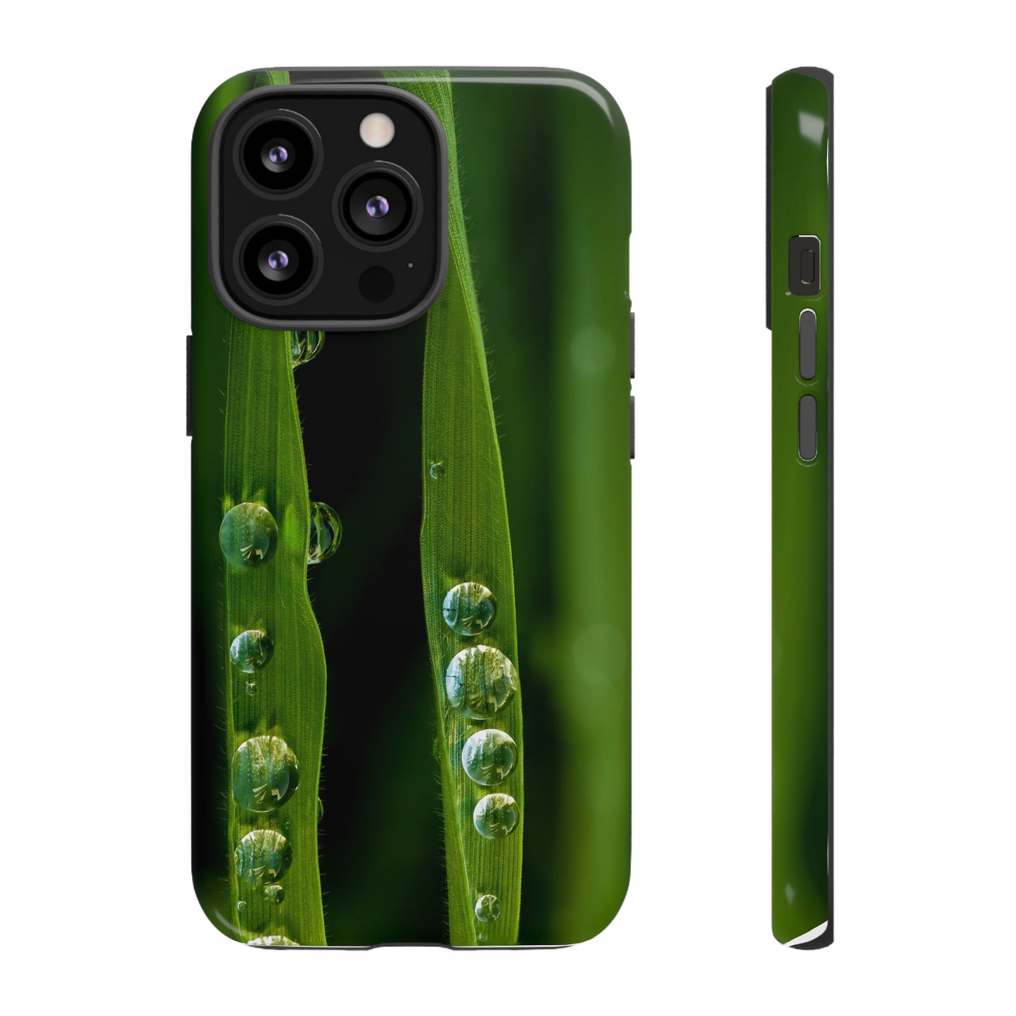 Morning Dew: A Macro Look - Phone Case