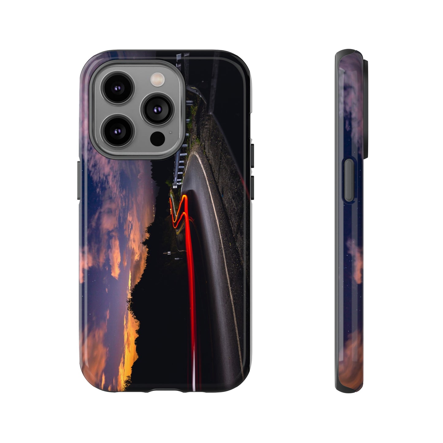 Night Lights on the Bend - Phone Case