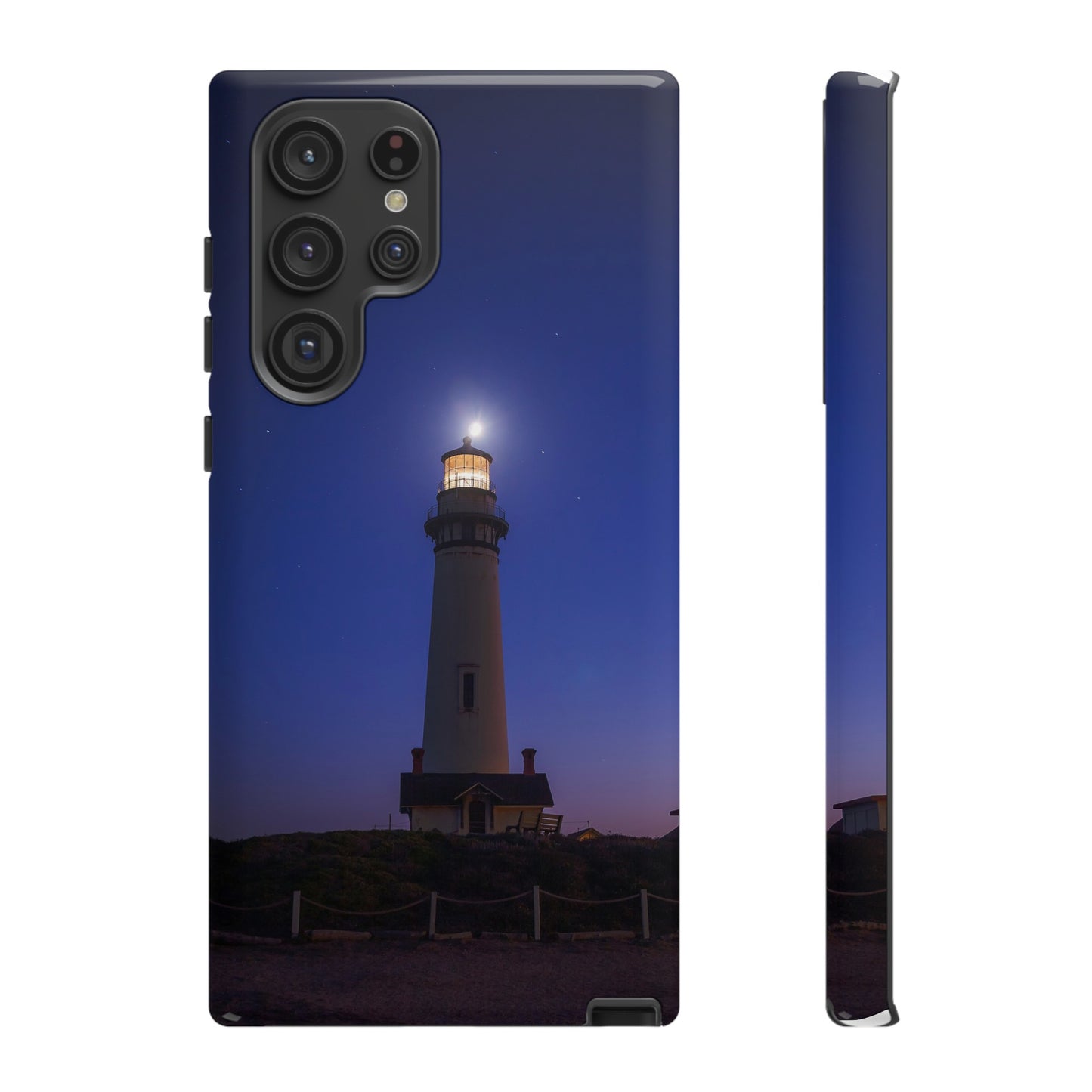 A Beacon of Light at Pigeon Point - Phone Case