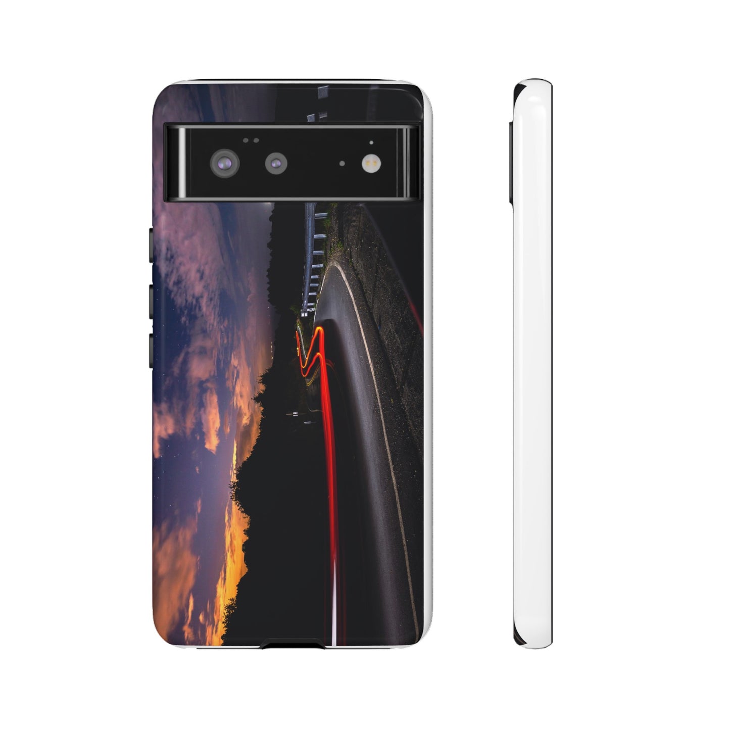 Night Lights on the Bend - Phone Case