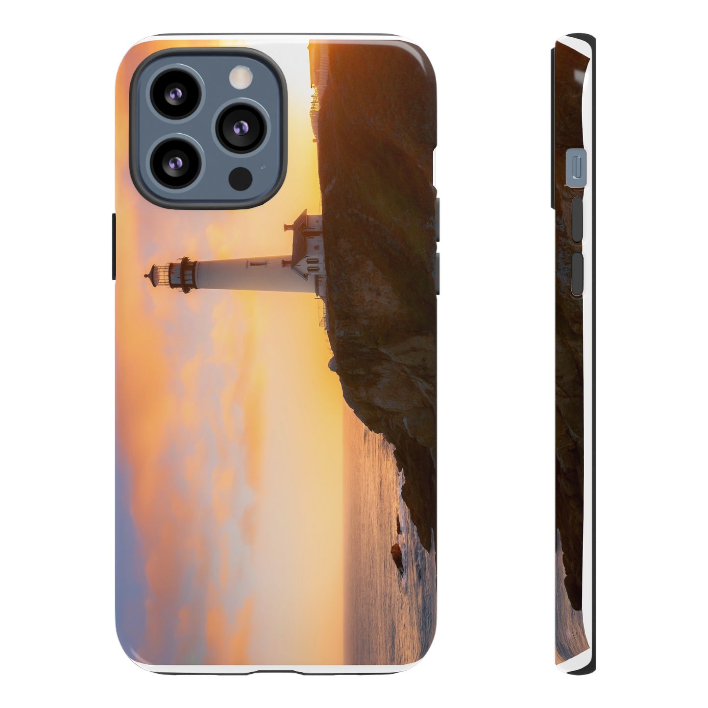 A Beacon Against the Sunset - Phone Case