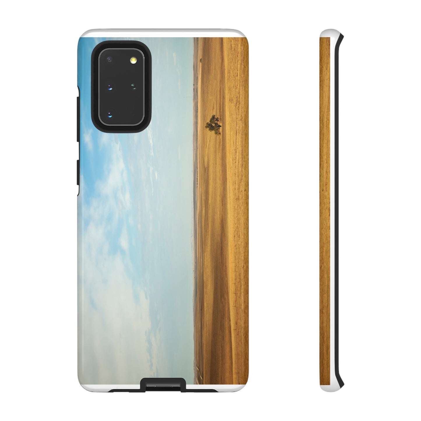 Lonely Tree in the Plains - Phone Case