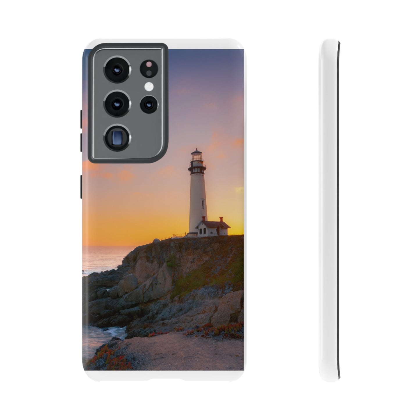 Sunset Symphony at Pigeon Point - Phone Case