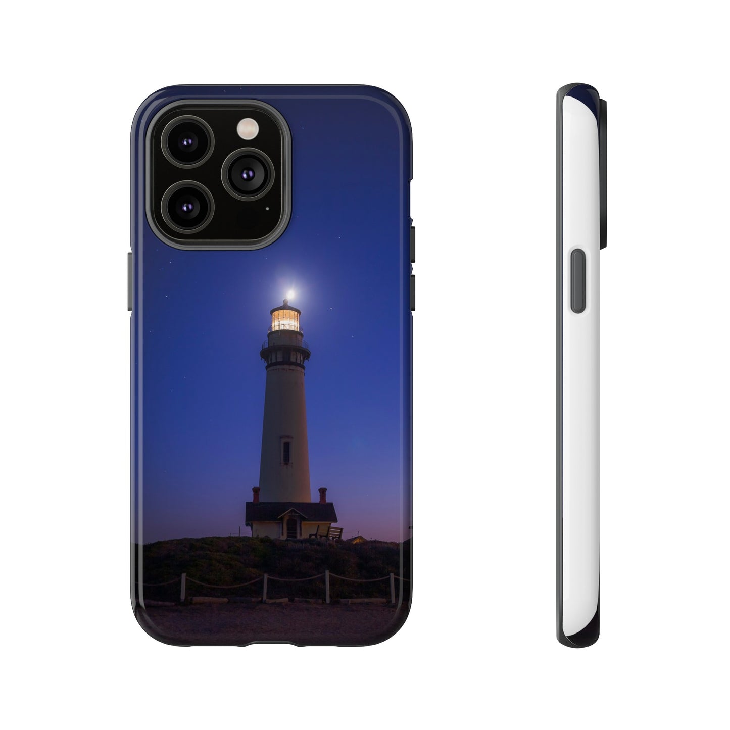 A Beacon of Light at Pigeon Point - Phone Case