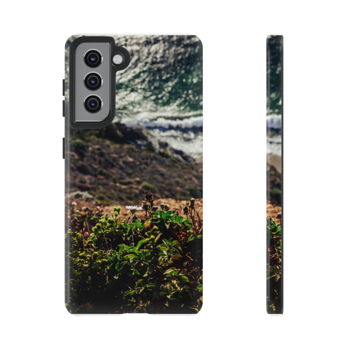 A Cliffside Vista - Phone Case