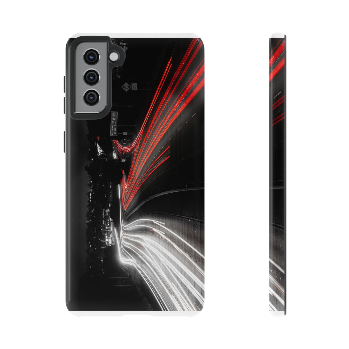 Freeway Light Streaks - Phone Case