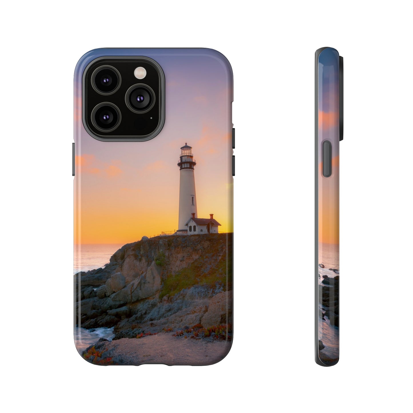 Sunset Symphony at Pigeon Point - Phone Case