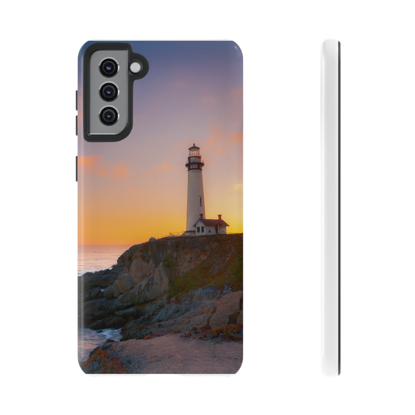 Sunset Symphony at Pigeon Point - Phone Case