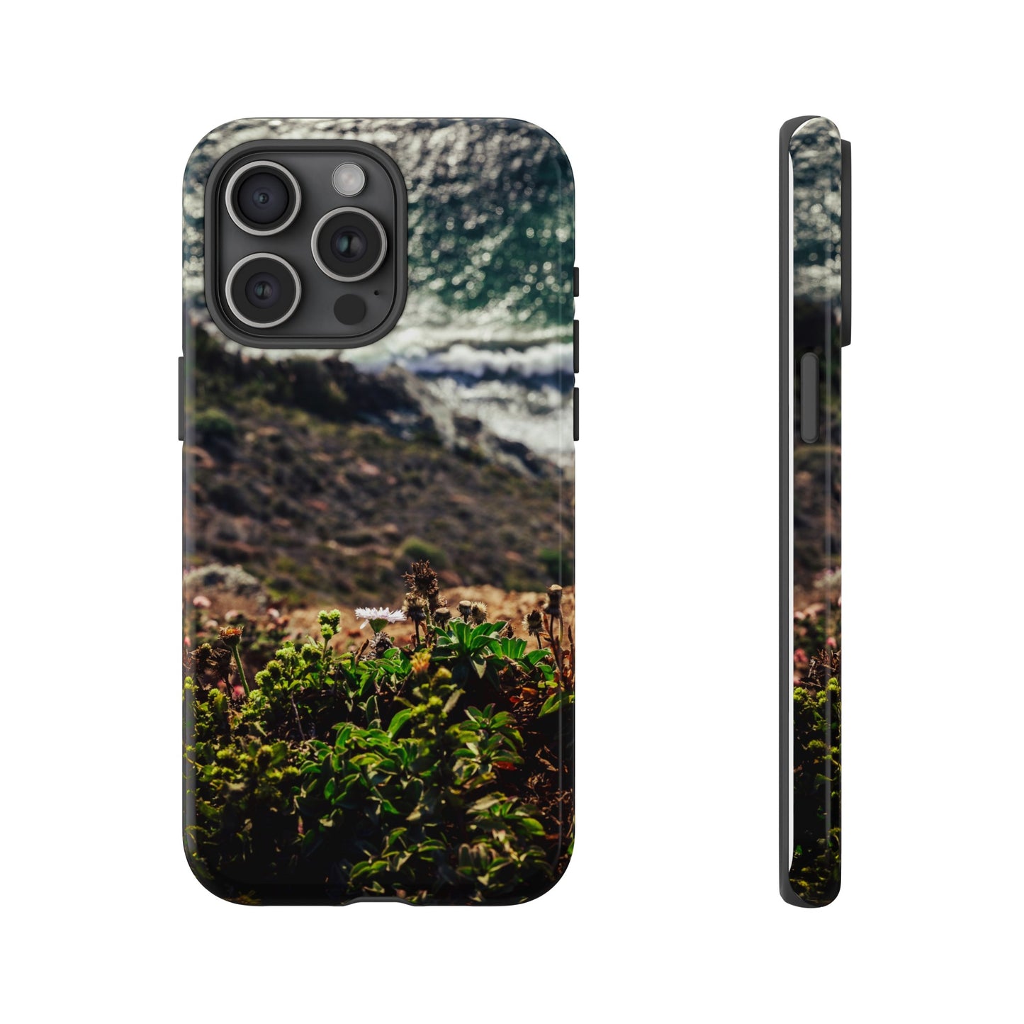 A Cliffside Vista - Phone Case