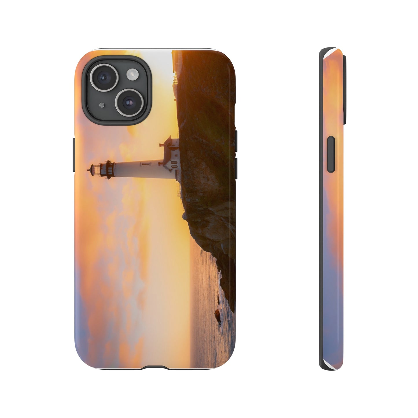 A Beacon Against the Sunset - Phone Case