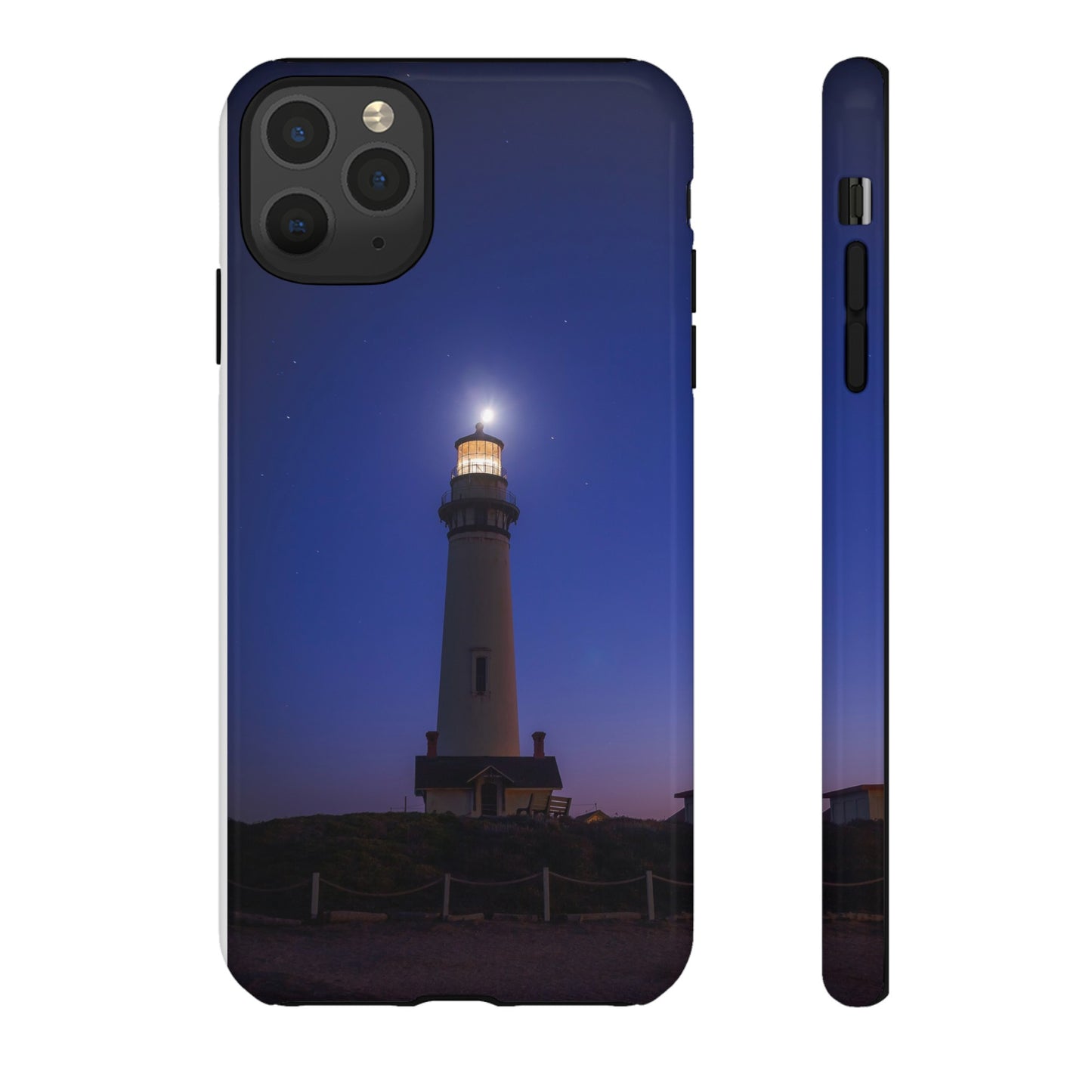 A Beacon of Light at Pigeon Point - Phone Case