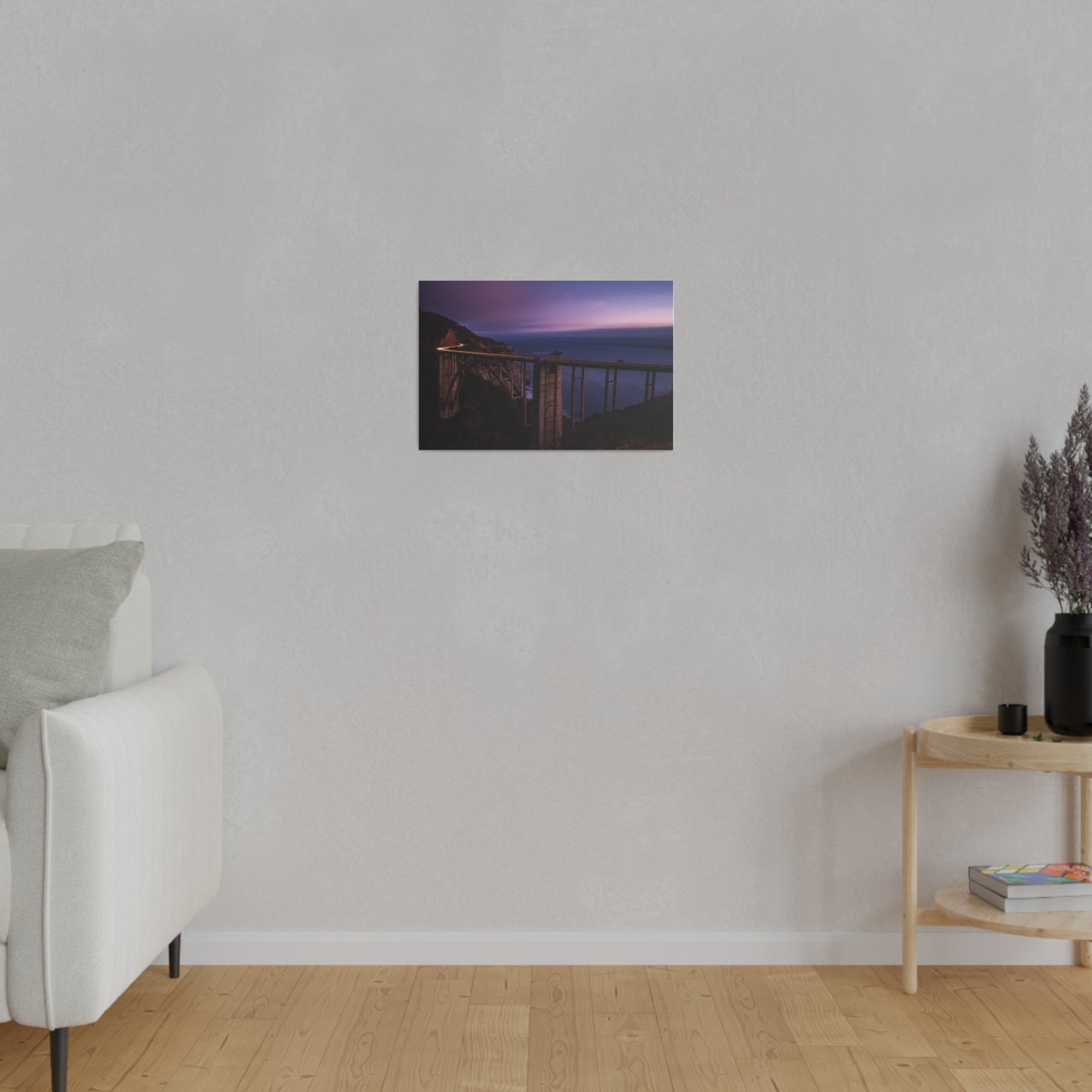 Bixby Bridge Blue Hour - Canvas