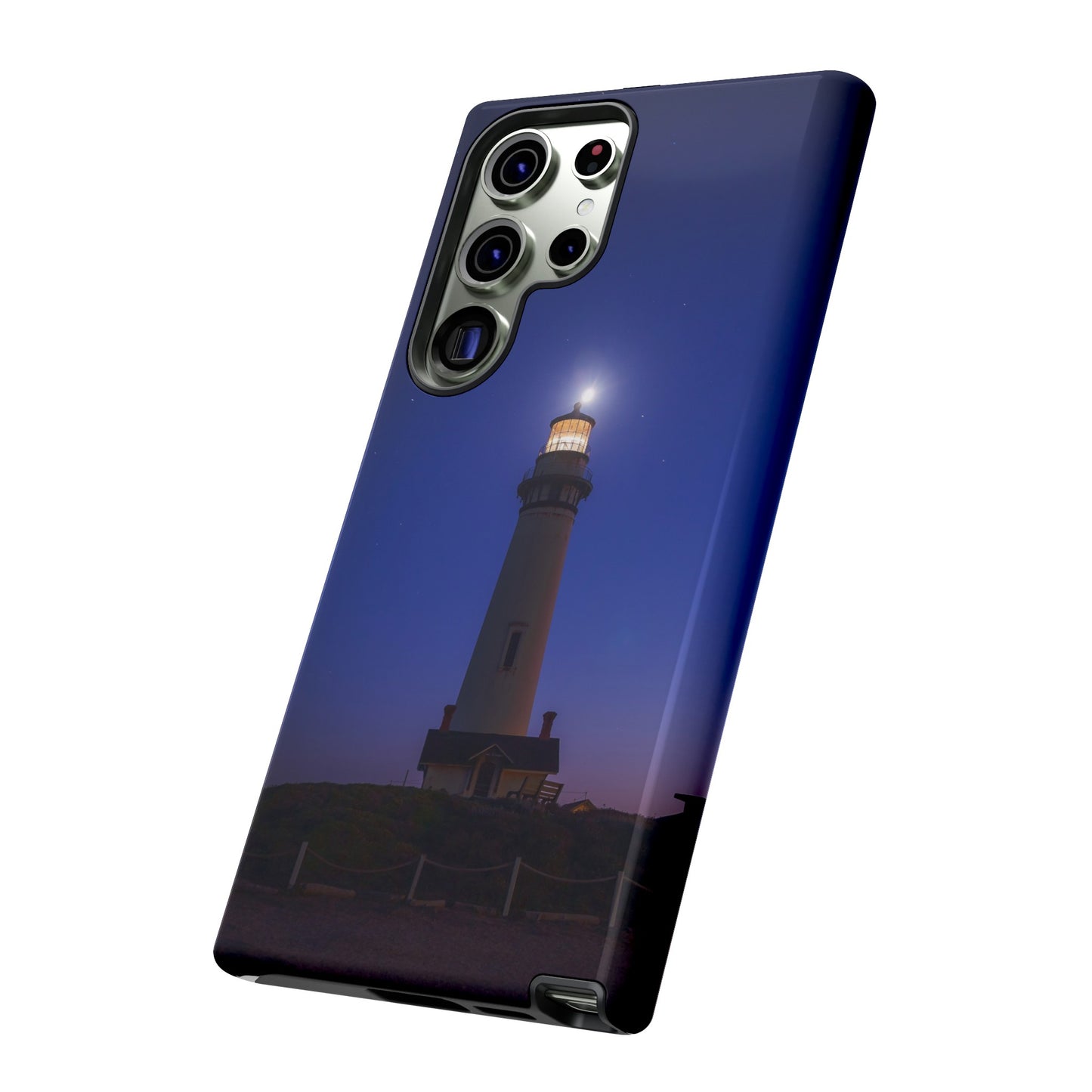 A Beacon of Light at Pigeon Point - Phone Case