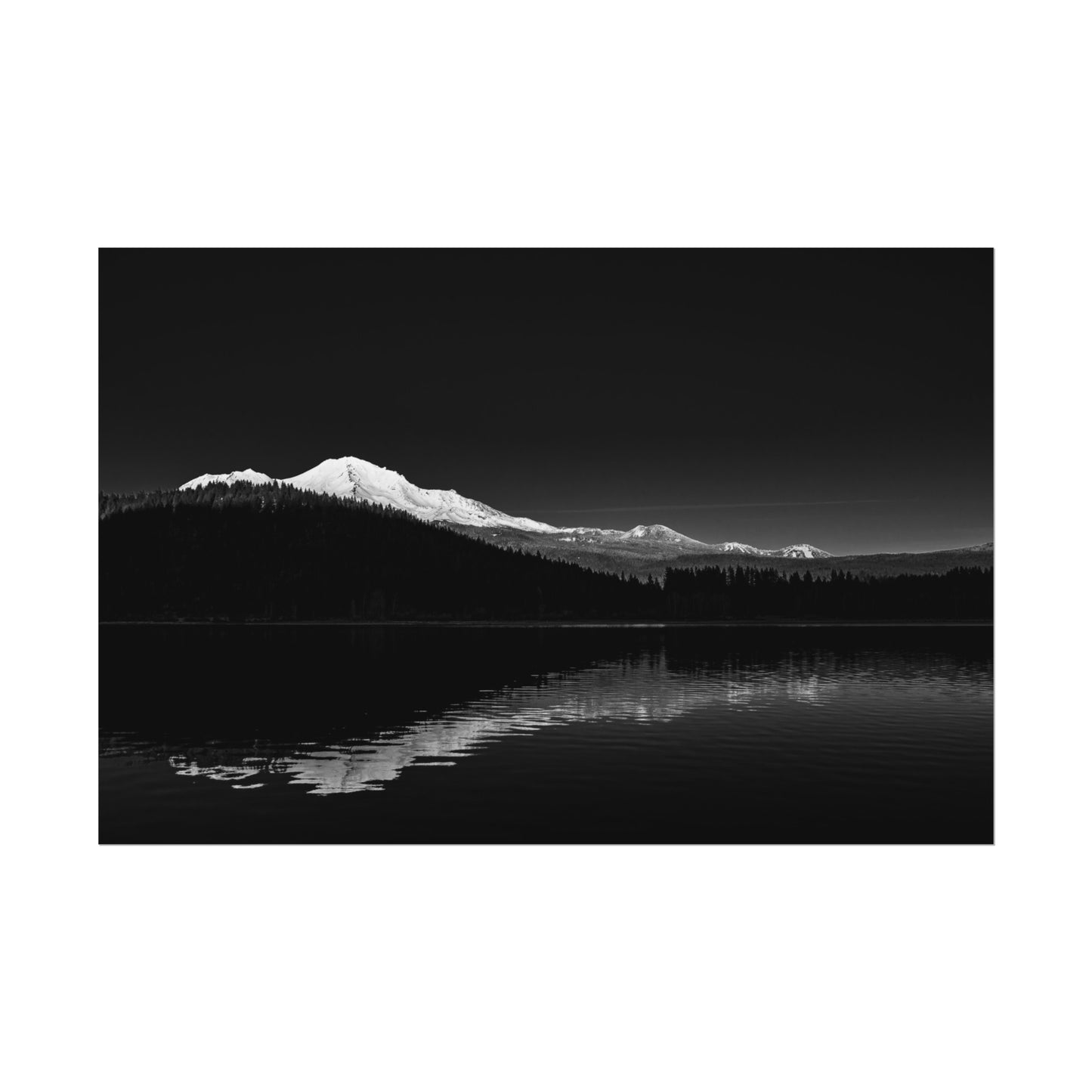 Mt. Shasta Peaking - Poster