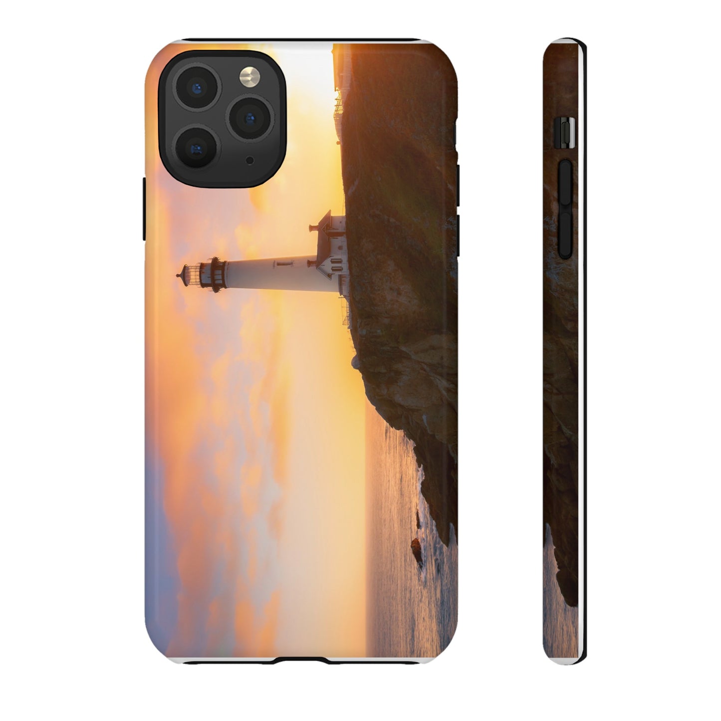 A Beacon Against the Sunset - Phone Case