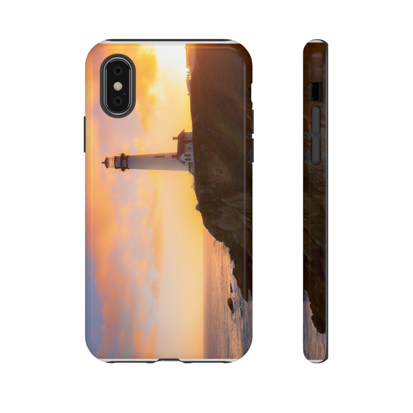 A Beacon Against the Sunset - Phone Case