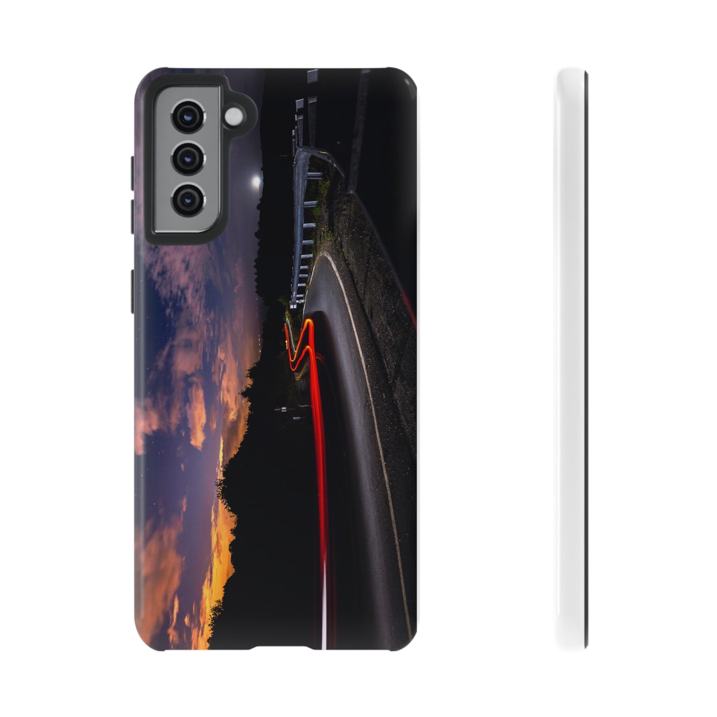 Night Lights on the Bend - Phone Case