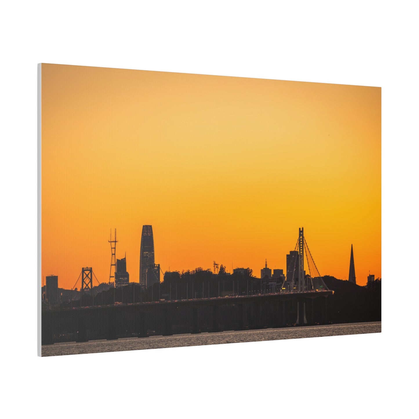 San Francisco Silhouette - Canvas