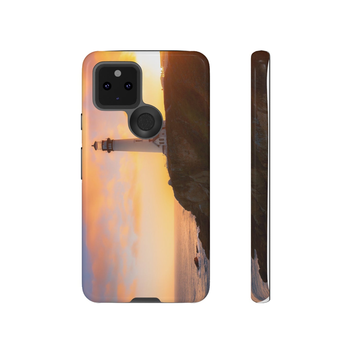 A Beacon Against the Sunset - Phone Case