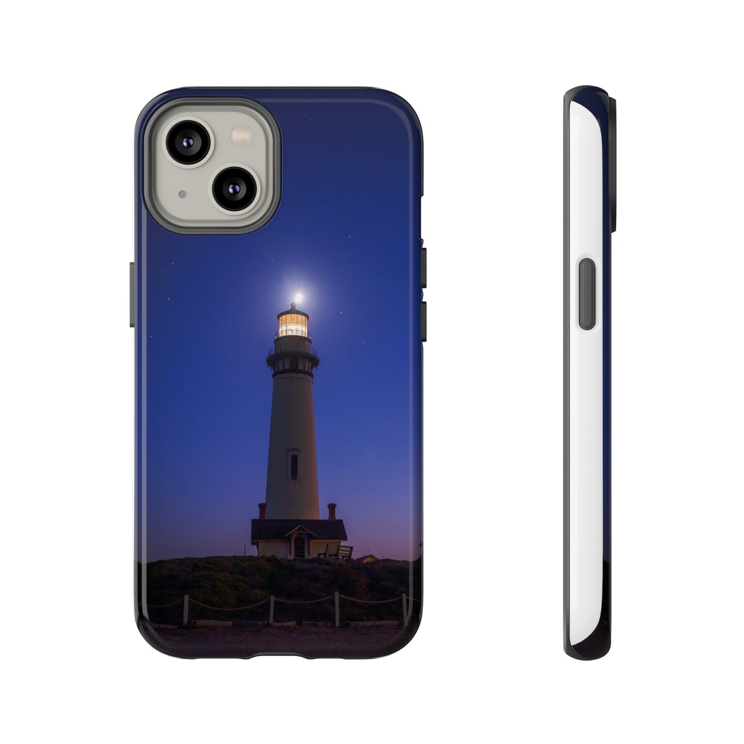 A Beacon of Light at Pigeon Point - Phone Case