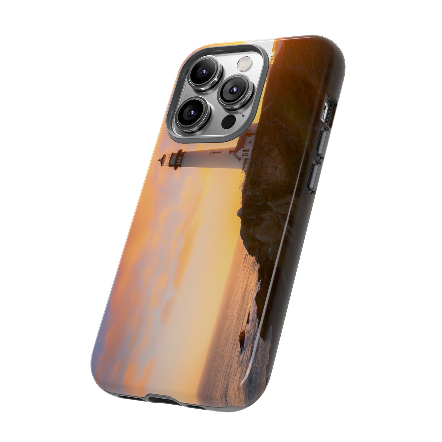 A Beacon Against the Sunset - Phone Case